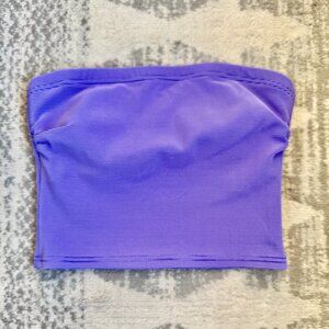 90s Vintage Lavender Purple Swim Tube Top